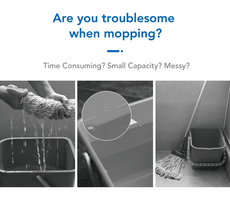 CT Round Mop Bucket - Cleanic Cleaning Equipment